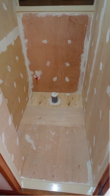 和式トイレ取替　設備・造作工事