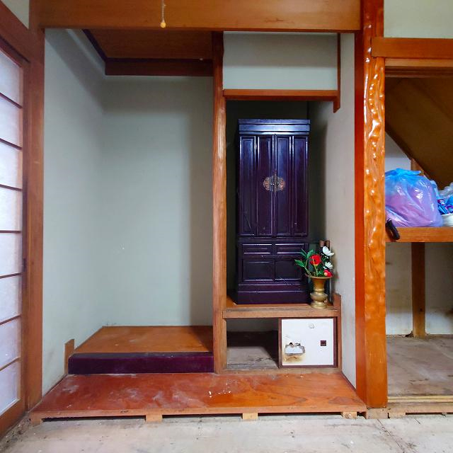 1階和室　床の間現状