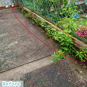 �A�͂̍����R���N���[�g���ň炿�Ȃ��甇���Ă���B