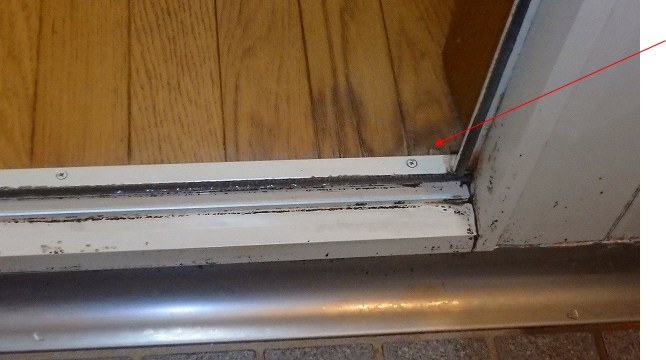 水濡れの為腐食