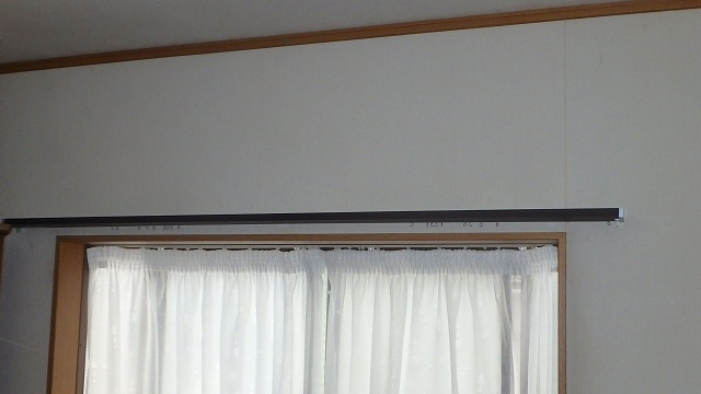 新設レール取り付け