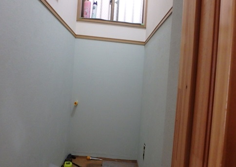 新設クロス張替完了