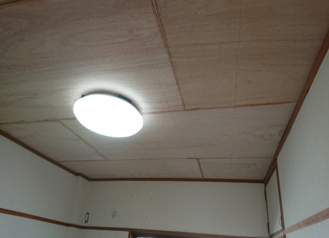 ラワン5.5捨て張り完了