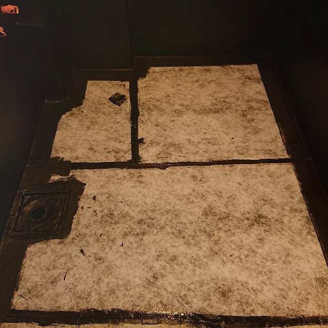 腰下壁アスファルト防水